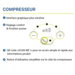 Matelas Axtair One Plus anti escarre
