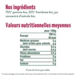 Good Goût Compote Pomme Framboise Bio