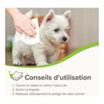 Beaphar Lingettes nettoyantes pour Chien et Chat