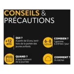 Herbesan miel et propolis gommes