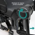 Invacare Fauteuil roulant confort Clematis Pro One S