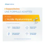 Cicatridine suppositoires