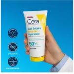 Cerave Lait solaire invisible hydratant SPF 50+