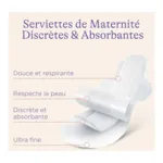 Lansinoh serviettes maternité 2 semaines et plus