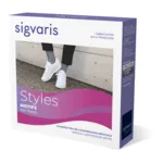 Sigvaris Styles Motifs Marinière Chaussettes de contention Femmes Classe 2