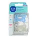 MAM Comfort Sucette symétrique silicone 2-12 mois
