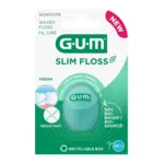 Gum Slim Floss Fil dentaire ciré 30 m