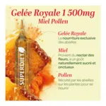 Super Diet Gelée royale 1500 mg bio ampoules