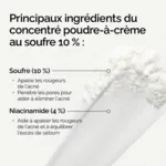 The Ordinary Concentré Crème en poudre de soufre 10%
