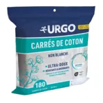 Urgo Carrés de coton non blanchi