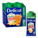 Delical boisson sans sucres fruitées