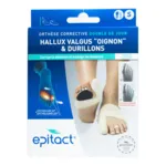 Epitact Orthèse corrective Hallux valgus double
