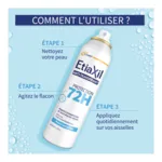 Etiaxil anti transpirant 72h Peaux sensibles spray