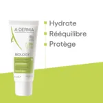 A Derma Biology Crème légère dermatologique hydratante Bio