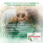 Activox citron comprimés à sucer