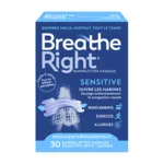 Breathe Right Sensitive bandelettes nasales