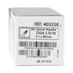 Aiguille ponction lombaire 22 G BD Yale 25 unités