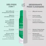Alvadiem déodorant pieds 3 en 1