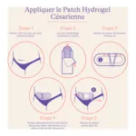 Lansinoh Patch hydrogel pour césarienne