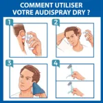Audispray Dry Spray auriculaire asséchant