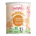 Babybio 5 céréales nature Riz Blé Avoine Seigle Quinoa