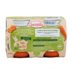 Babybio Petits pots Bébé Carotte du Centre-Val de Loire