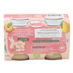 Babybio Petits pots Bébé Pomme d'Aquitaine Coing bio