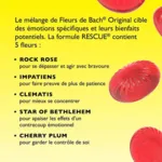 Fleurs de Bach Rescue Kids fraise pastilles
