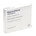 Bepanthène injection Chute de cheveux