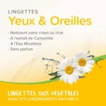 Beaphar Lingettes nettoyantes Oreilles et Yeux Chien et Chat