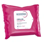 Bioderma Créaline H2O lingette nettoyante démaquillante