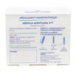 Arnica montana 9CH 4 doses uniques