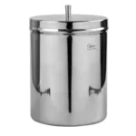 Holtex boite à coton inox