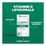 Forté Pharma Vitamine D liposomale 2000 UI gélules