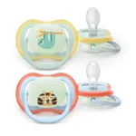 Avent Ultra Air Nightime Sucette anatomique silicone 0-6 mois