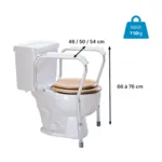 Appui de toilettes Lumex