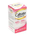 Caltrate Vitamine D3 600 mg/400 UI comprimés à avaler