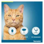 Collier anti puces Seresto Chat