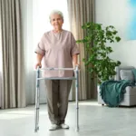 Déambulateur pliant et articulé adulte