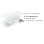Hartmann Cosmopor silicone pansement adhésif siliconé