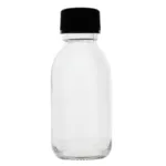 Cooper flacon verre transparent