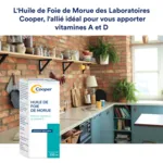 Cooper huile de foie de morue