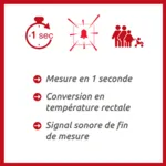 Cooper Torm thermomètre frontal F04