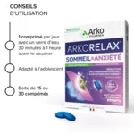 Arkorelax Sommeil et Anxiété comprimés