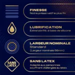 Durex Intensity préservatifs sans latex