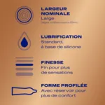 Durex Nude Extra Large préservatifs