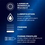 Durex Orgasm'Intense préservatifs