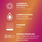 Durex Pleasure Me préservatifs