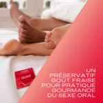 Durex Sexy Fraise préservatifs