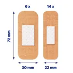 Elastoplast Universel pansements extra flexibles assortis